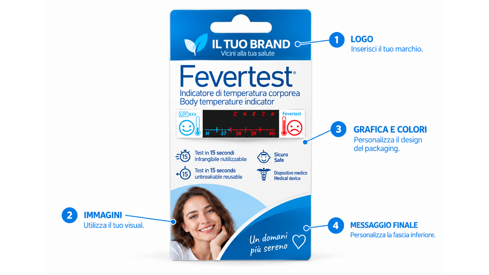 fevertest-personalizzazione-lp
