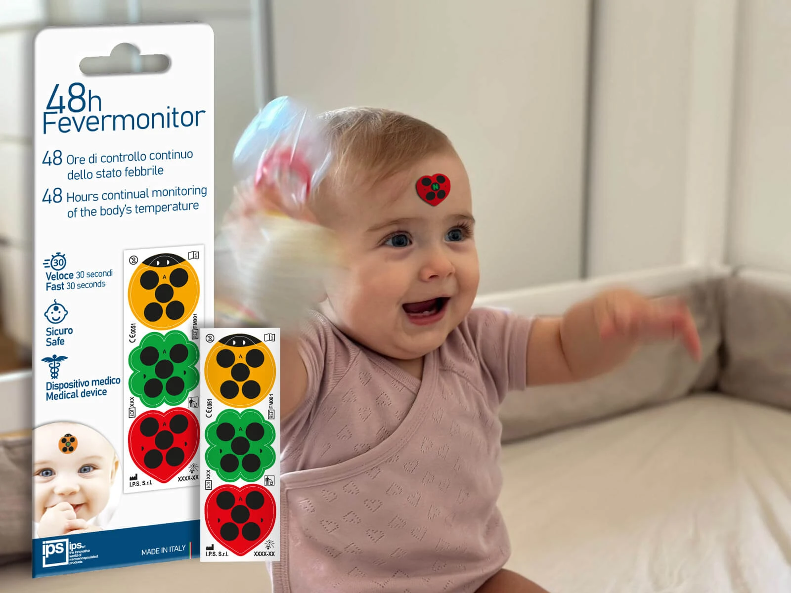 FeverMonitor: il termometro che monitora la febbre per 48 ore consecutive